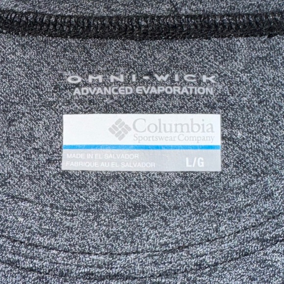 Large Columbia Men’s Omni Wick T-shirt — New with Tags - Picture 2 of 4